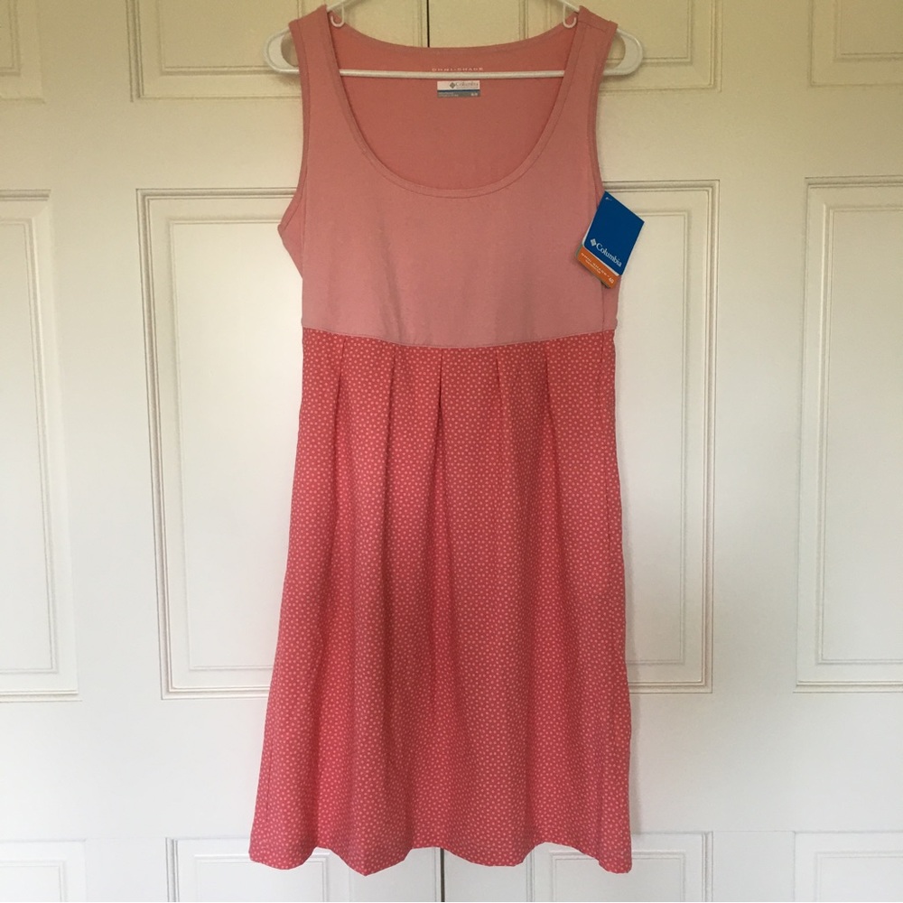 NEW Columbia Dress (M) Women’s Sleeveless Omni Shade Sun Protection Sundress